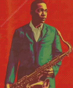 John Coltrane Art Diamond Painting