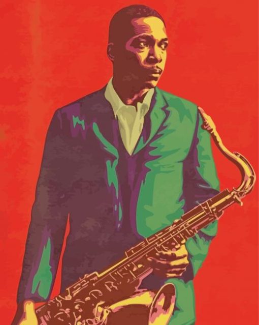 John Coltrane Art Diamond Painting