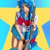 Kaname Chidori Full Metal Panic Diamond Painting