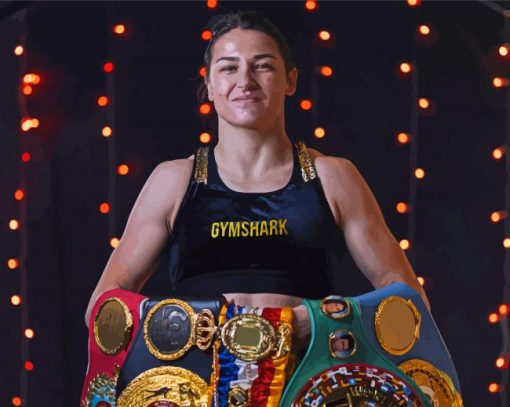 Katie Taylor Diamond Painting