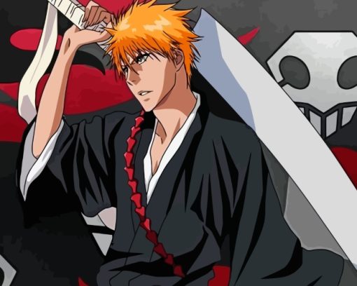 Kurosaki Bleach Anime Diamond Painting