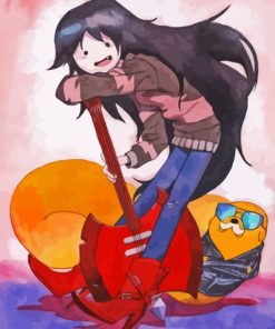 Marceline And Jake The Dog Diamond Painting