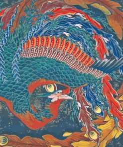 Matsuri Yatai Phoenix Diamond Painting