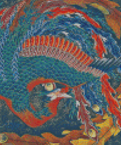 Matsuri Yatai Phoenix Diamond Painting