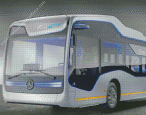 Mercedes Bus Diamond Painting