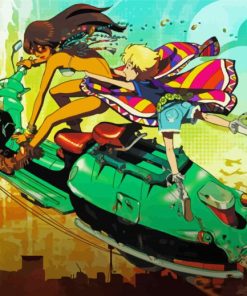 Michiko Hatchin Anime Diamond Painting