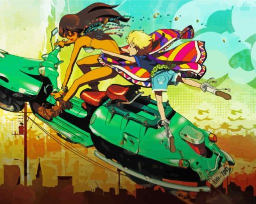 Michiko Hatchin Anime Diamond Painting