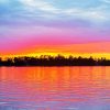 Minnesota Lake Sunset View Diamond Painting