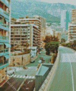 Monaco Streets Diamond Painting