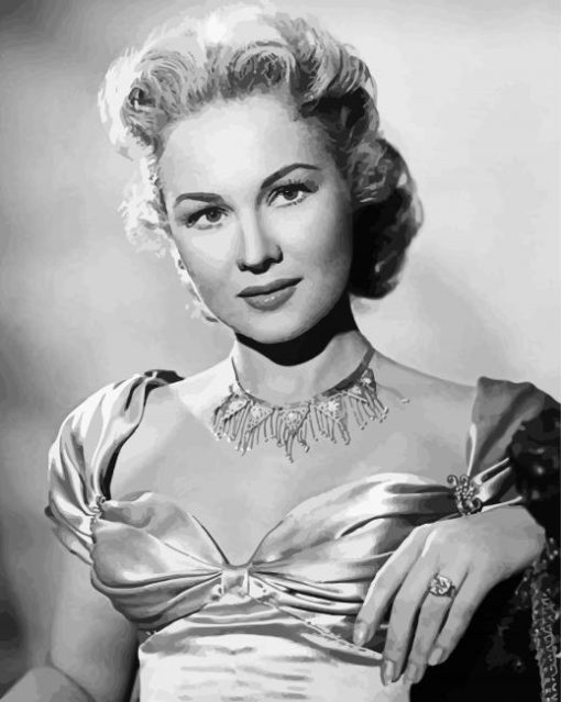 Monochrome Virginia Mayo Diamond Painting