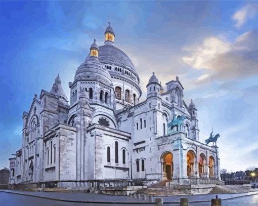 Montmartre Sacre Coeur Diamond Painting