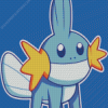 Mudkip Art Diamond Painting