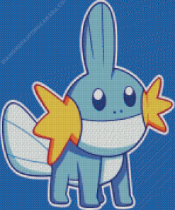 Mudkip Art Diamond Painting