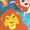 Mufasa And Timon And Pumba Diamond Painting