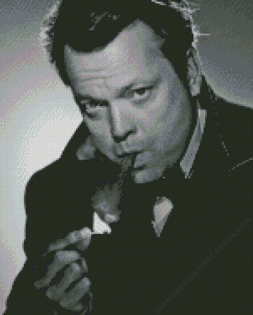 Orson Welles Smoking Diamond Painting