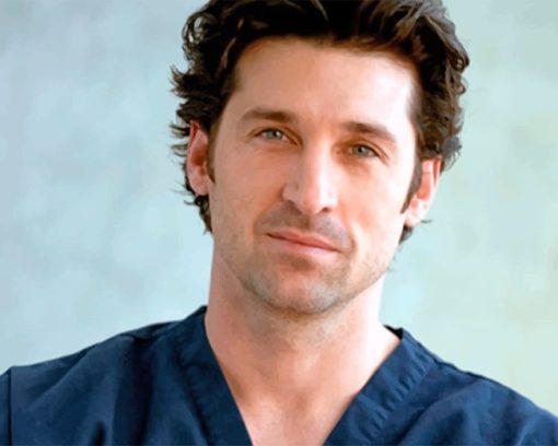 Patrick Dempsey Grey Anatomy Diamond Painting