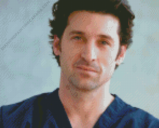 Patrick Dempsey Grey Anatomy Diamond Painting