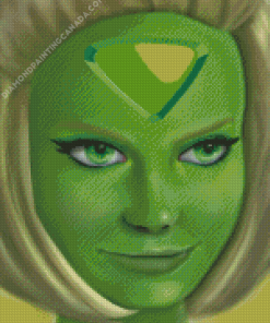 Peridot Face Art Diamond Painting