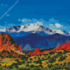 Pikes Peak Colorado Landscape Diamond Painting