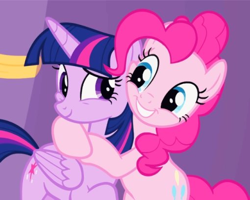 Pinkie Pie And Twilight Sparkle Diamond Painting