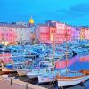 Port Grimaud At Night Diamond Painting