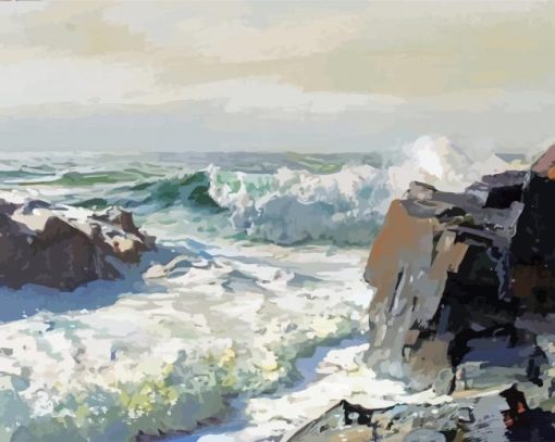 Pounding Surf Diamond Painting