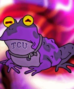 Purple Hypnotoad Diamond Painting