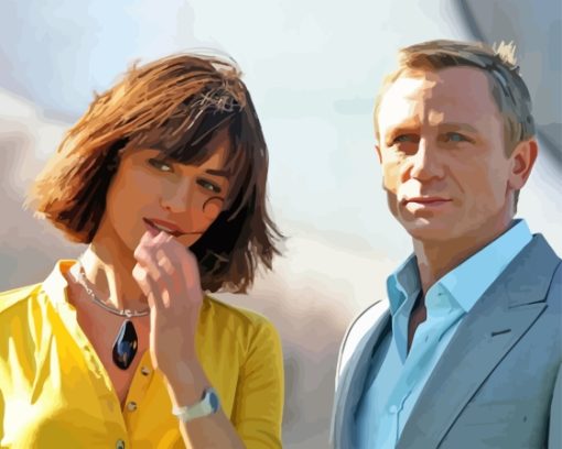 Quantum Of Solace Characters Diamond Painting