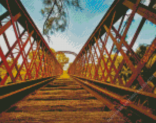 Rail Bridge Diamond Painting