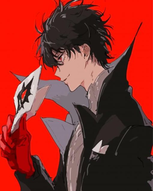 Ren Amamiya Joker Persona Diamond Painting