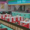 Retro Diner 50S Diamond Painting