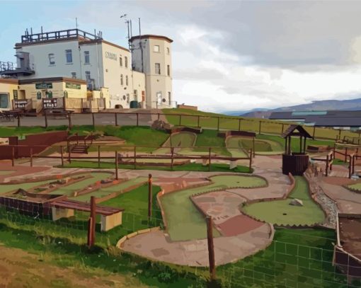 Rocky Pines Adventure Golf Llandudno Diamond Painting