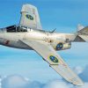 Saab 29 Tunnan Diamond Painting