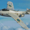 Saab 29 Tunnan Diamond Painting