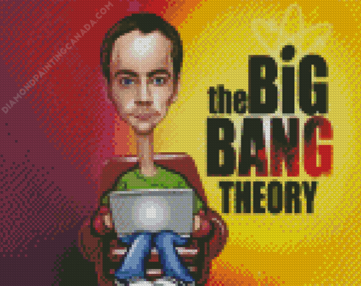 Sheldon Cooper Diamond Painting