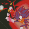 Sonic And Shadow Diamond Painting