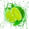 Splash Green Lime Diamond Painting