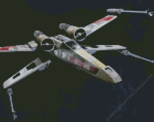 Star Wars Ship Diamond Painting