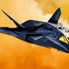 Stealth Bomber Aircraft Diamond Painting