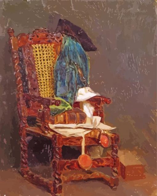 Still Life With And Old Chair Diamond Painting