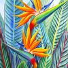 Strelitzia Bird Of Paradise Diamond Painting