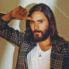 Stylish Jared Leto Diamond Painting