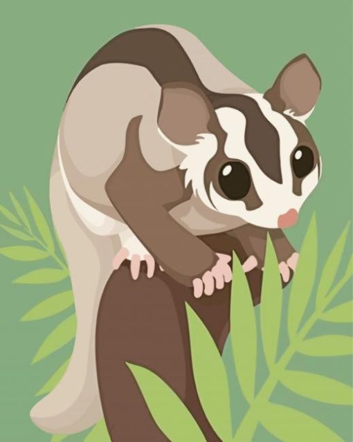 Sugar Glider Diamond Painting