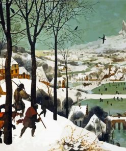 The Hunters In The Snow Diamond Painting