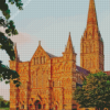 The Salisbury Cathedral England Diamond Painting