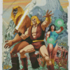 Thundarr The Barbarian Animation Characters Diamond Painting