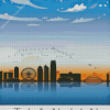 Tianjin City In China Poster Diamond Painting