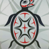 Turtle Haida Art Diamond Painting