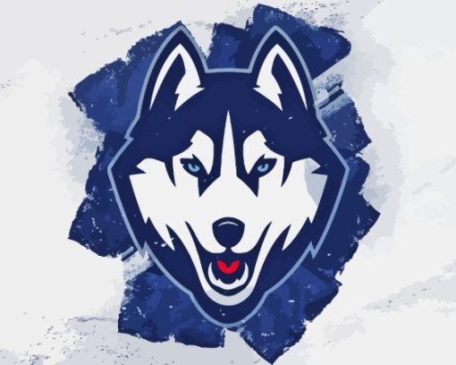 Uconn Huskies Art Diamond Painting