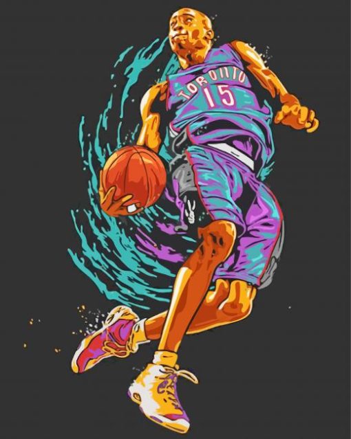 Vince Carter Art Diamond Painting